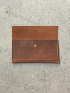 Womens Brown Leather Wallet